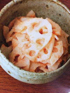 れんこんの明太マヨ-レシピのメイン写真