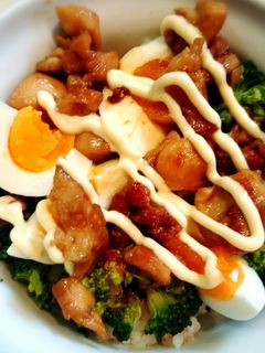鶏もも肉の照り焼き丼☆マヨ玉-レシピのメイン写真