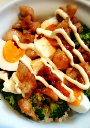 鶏もも肉の照り焼き丼☆マヨ玉-レシピのメイン写真