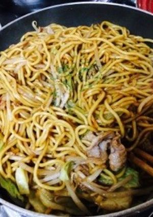 4種ソースコラボ✩焼きそば-レシピのメイン写真