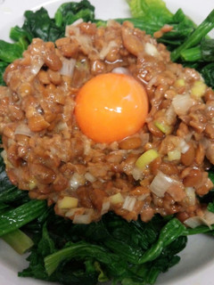 ほうれん草と納豆のナムル-レシピのメイン写真
