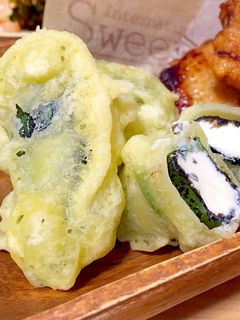 簡単おつまみ。クリチの大葉海苔巻き天ぷら-レシピのメイン写真