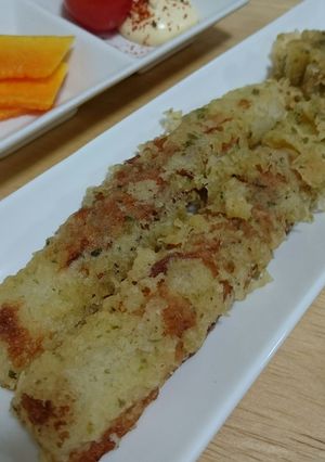 〈おかず〉給食メニュー!ちくわの磯辺揚げ-レシピのメイン写真