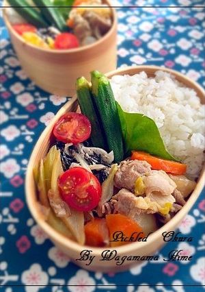 お弁当に♪簡単すぎ？オクラのお漬物。-レシピのメイン写真