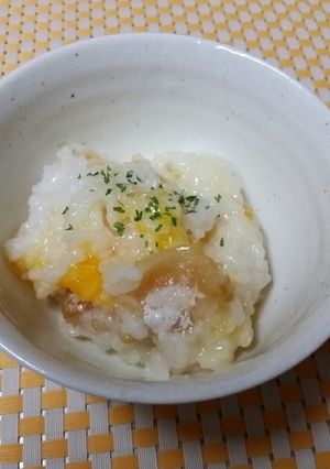 干したらのおかゆ-レシピのメイン写真