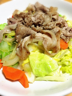 豚肉とキャベツのごまソース-レシピのメイン写真