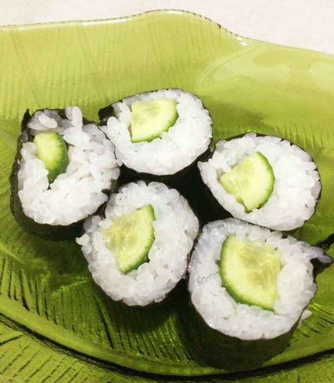家にあるもので☆お手軽かっぱ巻き-レシピのメイン写真