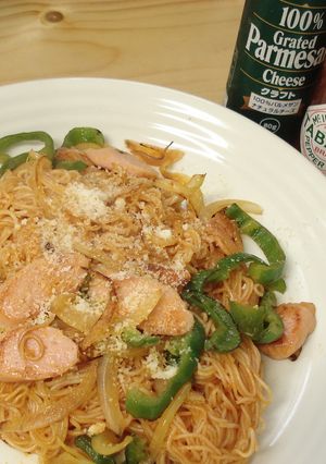 そうめんDEナポリタン☆-レシピのメイン写真