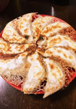 ゼラチンで☆スープたっぷりジューシー餃子-レシピのメイン写真