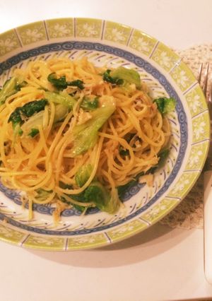 ホタテ缶で絶品！ペペロンチーノ☆-レシピのメイン写真