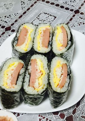 おにぎらず 具沢山で-レシピのメイン写真