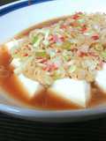 節約♪ネギとカニカマでうまうま甘酢豆腐