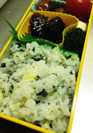 ☆チーズと青菜のごはん☆簡単☆-レシピのメイン写真