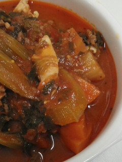 超簡単!セロリと鶏肉のトマト煮w-レシピのメイン写真