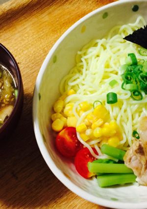 簡単つけ麺♪おいしーー(*^◯^*)-レシピのメイン写真