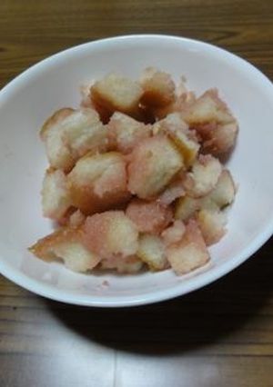 イチゴミルク味サイコロ フレンチトースト-レシピのメイン写真