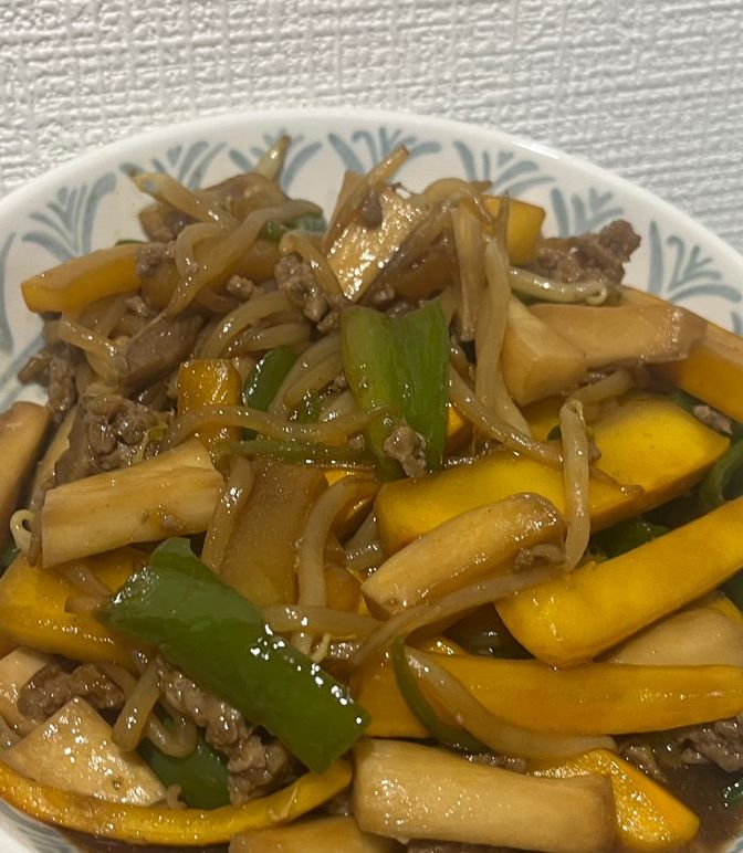 ズッキーニの中華風炒め-レシピのメイン写真