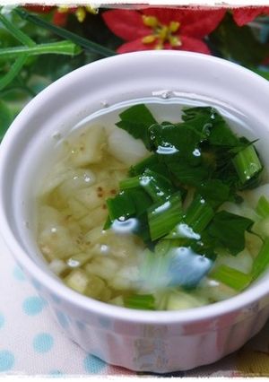離乳食後期　大根茄子ほうれん草のお味噌汁-レシピのメイン写真