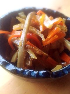 きんぴらたくあんごぼう-レシピのメイン写真