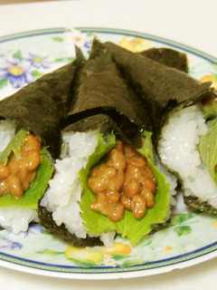 我が家の✲納豆巻き✲-レシピのメイン写真