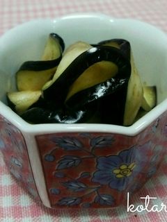大好き❤なすの漬物!-レシピのメイン写真