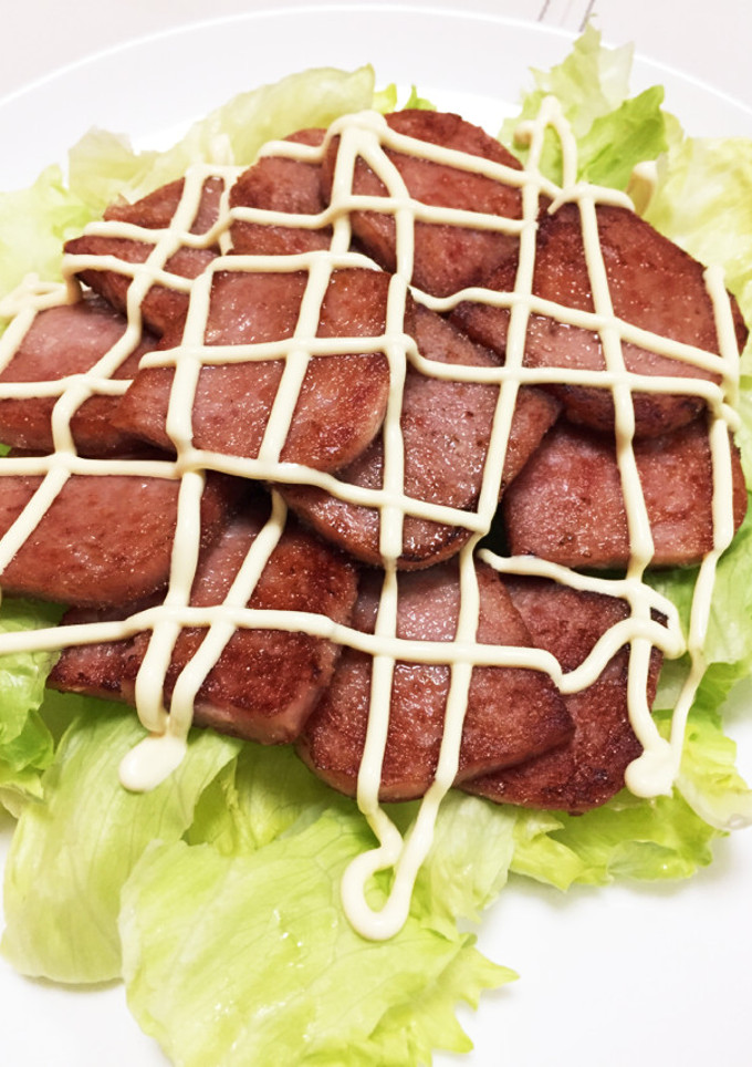 簡単！スパム炒め〜レタスと一緒に〜-レシピのメイン写真