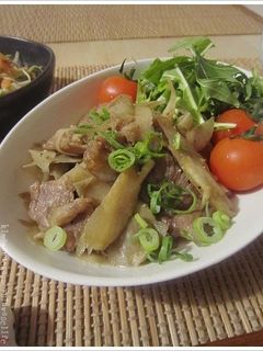 旨み☆牛肉とゴボウの甘辛炒め-レシピのメイン写真