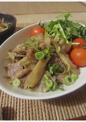 旨み☆牛肉とゴボウの甘辛炒め-レシピのメイン写真