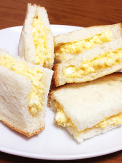 食パンでたまごサンド-レシピのメイン写真