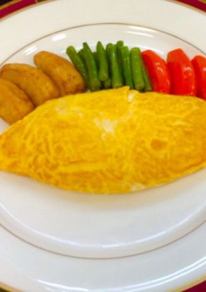 プレーンオムレツ -オムライスにも--レシピのメイン写真