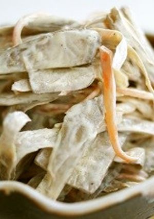 自宅で簡単！基本の味　ごぼうマヨサラダ-レシピのメイン写真