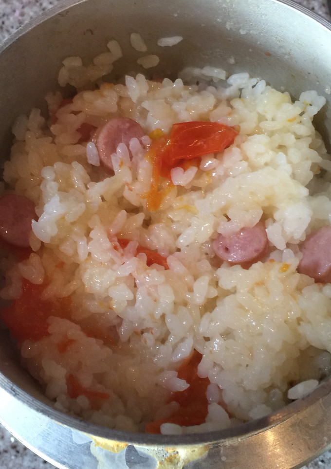 ミニトマトの炊き込みごはん-レシピのメイン写真