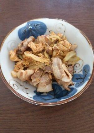 豚バラときくらげのオイスターソース炒め-レシピのメイン写真