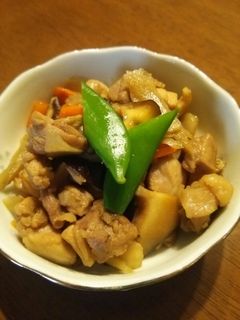 お弁当にも!鶏牛蒡煮♪-レシピのメイン写真