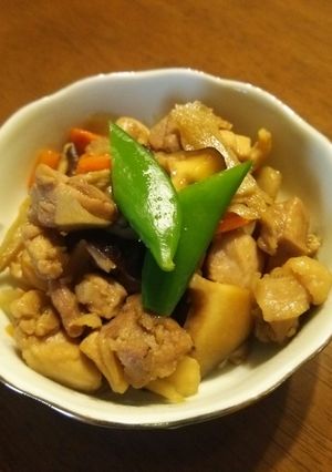 お弁当にも!鶏牛蒡煮♪-レシピのメイン写真
