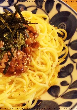 簡単☆納豆パスタ☆-レシピのメイン写真