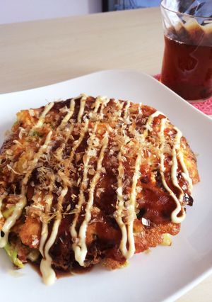 ダイエットに☆ 豆腐のお好み焼き-レシピのメイン写真
