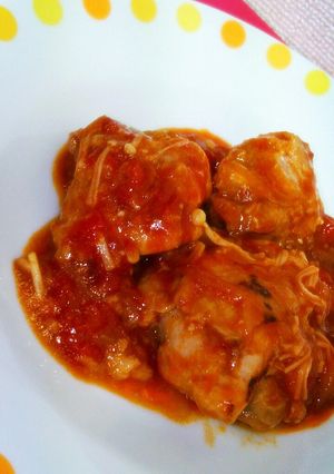 こくうま❤チキンのトマト煮込み-レシピのメイン写真