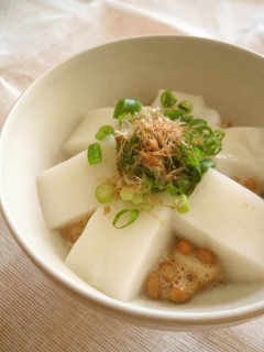 納豆好きのたまらん美味しさ納豆餅-レシピのメイン写真