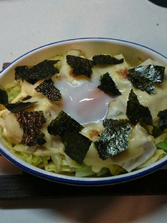 くたくたキャベツの豆腐焼き-レシピのメイン写真