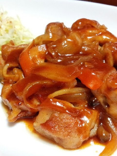 簡単!お弁当にも♪鶏肉のケチャップ炒め-レシピのメイン写真