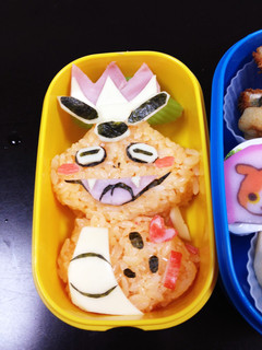 妖怪ウォッチ☆フクリュウ☆キャラ弁-レシピのメイン写真
