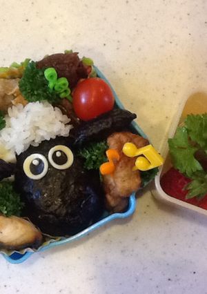 ひつじのショーンのキャラ弁（≧∇≦）-レシピのメイン写真