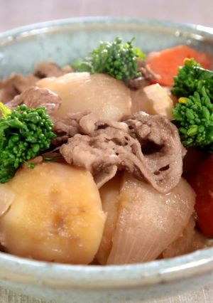 油いらず！炒めない肉じゃが-レシピのメイン写真
