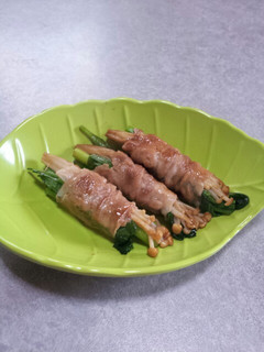 糖尿病☆塩分0.3☆満足肉まき野菜☆-レシピのメイン写真