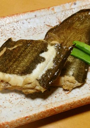 バケシタ(舌平目)の煮付け-レシピのメイン写真