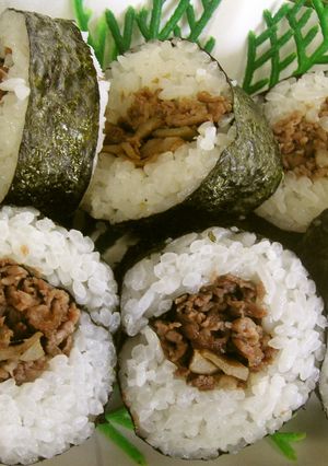 めっけもん♪簡単～きんぴら風巻き寿し-レシピのメイン写真