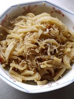 沢庵のキンピラ-レシピのメイン写真