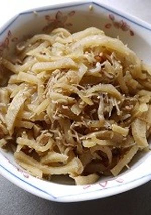 沢庵のキンピラ-レシピのメイン写真