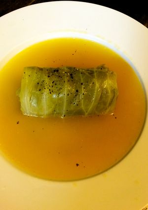 ロールキャベツのスープ-レシピのメイン写真